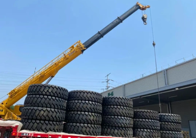 Full-process escort to help Chinese-made tires go to sea