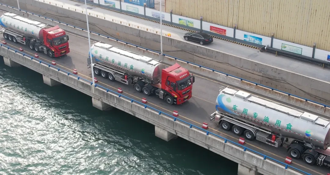 Edible oil transportation platform