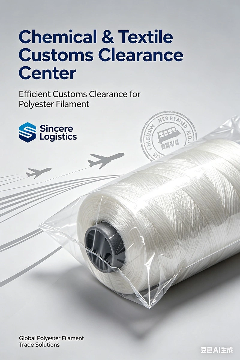 Polyester filament is a widely used chemical fiber raw material in global textile trade. 
